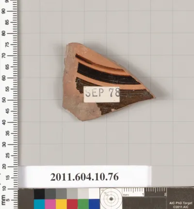 Terracotta fragment of a bowl