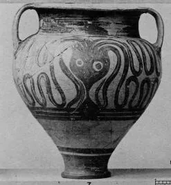 KRATER (MYCENEAN, SILHOUETTE)