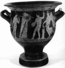 KRATER, BELL (ATHENIAN, RED-FIGURE)