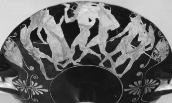 CUP B (ATHENIAN, RED-FIGURE)