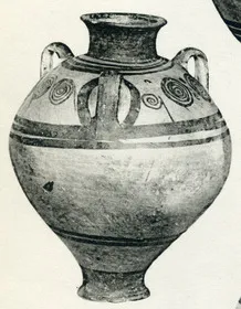 STIRRUP JAR (MYCENEAN)