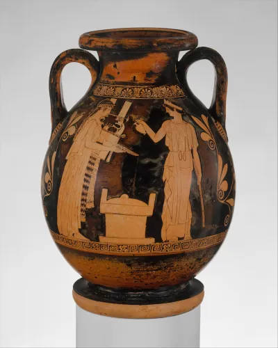 Terracotta pelike (jar)