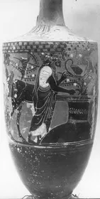LEKYTHOS (ATHENIAN, BLACK-FIGURE)