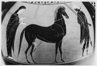 AMPHORA, BELLY, TYPE A (ATHENIAN, BLACK-FIGURE)
