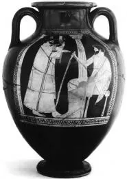 AMPHORA, BELLY, TYPE C (ATHENIAN, RED-FIGURE)
