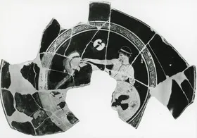 CUP, FRAGMENT (ATHENIAN, RED-FIGURE)