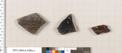 Terracotta fragments of open shapes