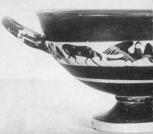 SKYPHOS (ATHENIAN, BLACK-FIGURE)