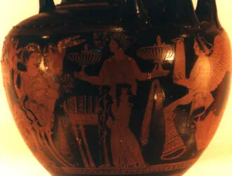 LEBES (ATHENIAN, RED-FIGURE)