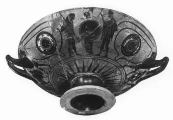 CUP A (ATHENIAN, BLACK-FIGURE)