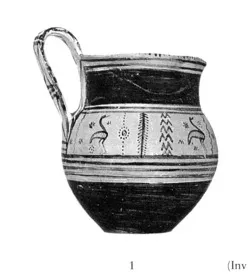 OINOCHOE (ATHENIAN GEOMETRIC, SILHOUETTE)