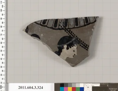 Terracotta fragment of a neck-amphora (jar)