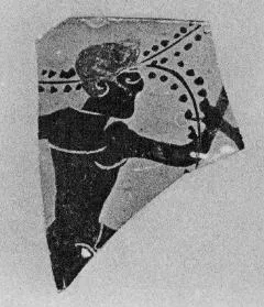 SKYPHOS, FRAGMENT (ATHENIAN, BLACK-FIGURE)