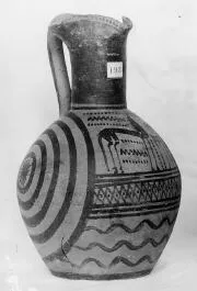 OINOCHOE (ATHENIAN GEOMETRIC, SILHOUETTE)