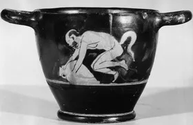 SKYPHOS (ATHENIAN, RED-FIGURE)