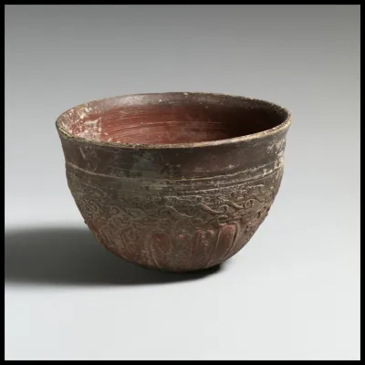 Terracotta Megarian bowl