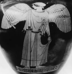 AMPHORA, NECK (ATHENIAN, RED-FIGURE)