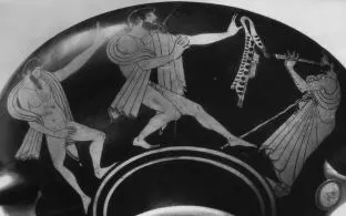 CUP (ATHENIAN, RED-FIGURE)