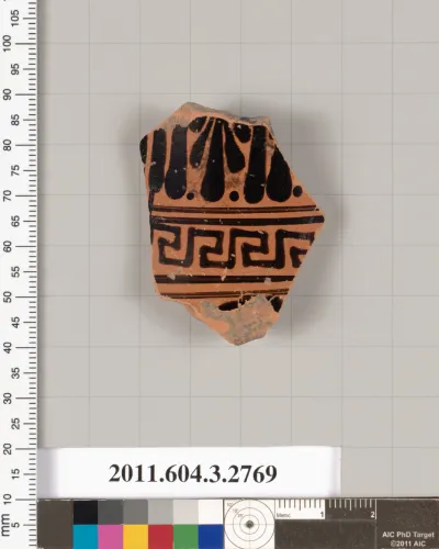 Terracotta fragment of an olpe (jug)