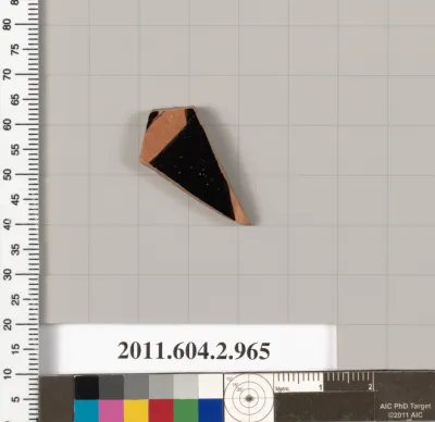 Terracotta fragment of an oinochoe (jug)