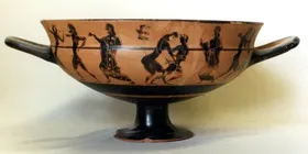 CUP, SIANA (ATHENIAN, BLACK-FIGURE)