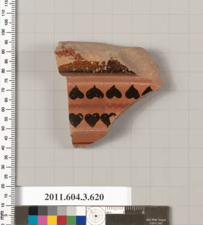 Terracotta fragment of a calyx-krater (bowl for mixing wine and water)