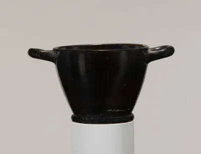 Terracotta skyphos (deep drinking cup)