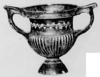 KRATER (SOUTH ITALIAN, CAMPANIAN, BLACK GLAZE)