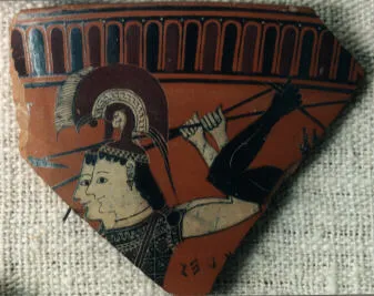 KANTHAROS, FRAGMENTS (ATHENIAN, BLACK-FIGURE)