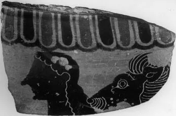KRATER, FRAGMENT (ATHENIAN, BLACK-FIGURE)