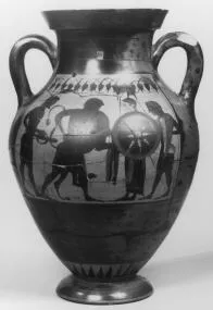 AMPHORA, BELLY, TYPE B (ATHENIAN, BLACK-FIGURE)