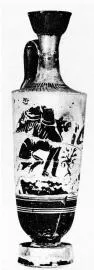 LEKYTHOS (ATHENIAN, BLACK-FIGURE)