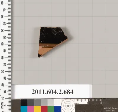 Terracotta fragment of a column-krater (bowl for mixing wine and water)