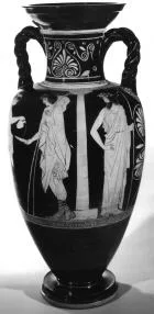 AMPHORA, NECK (ATHENIAN, RED-FIGURE)