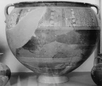KRATER (ATHENIAN GEOMETRIC)