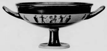CUP, LITTLE MASTER LIP (ATHENIAN, BLACK-FIGURE)