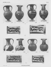 AMPHORA, BELLY (ETRUSCAN, BUCCHERO)