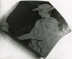 CUP, FRAGMENT (ATHENIAN, RED-FIGURE)