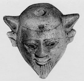 FIGURE VASE (EGYPTIAN)