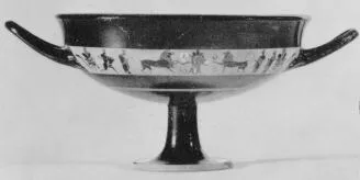 CUP, LITTLE MASTER BAND (ATHENIAN, BLACK-FIGURE)