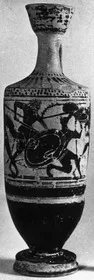 LEKYTHOS (ATHENIAN, BLACK-FIGURE)