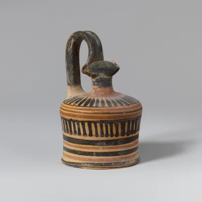 Terracotta oinochoe (jug)