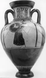 PSEUDO-PANATHENAIC AMPHORA (ATHENIAN, BLACK-FIGURE)