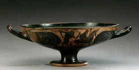 CUP A (ATHENIAN, BLACK-FIGURE)