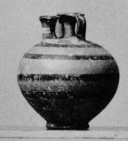 STIRRUP JAR (MYCENEAN)