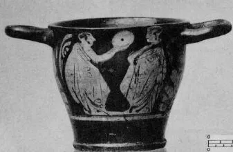 SKYPHOS (ATHENIAN, RED-FIGURE)