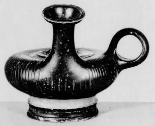 GUTTUS (CALENIAN, BLACK GLAZE)