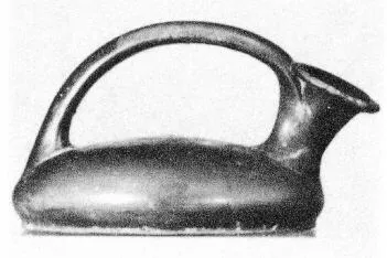 ASKOS (ATHENIAN, BLACK GLAZE)