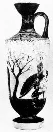 LEKYTHOS (ATHENIAN, BLACK-FIGURE)