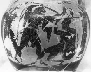 AMPHORA, BELLY, TYPE A (ATHENIAN, BLACK-FIGURE)